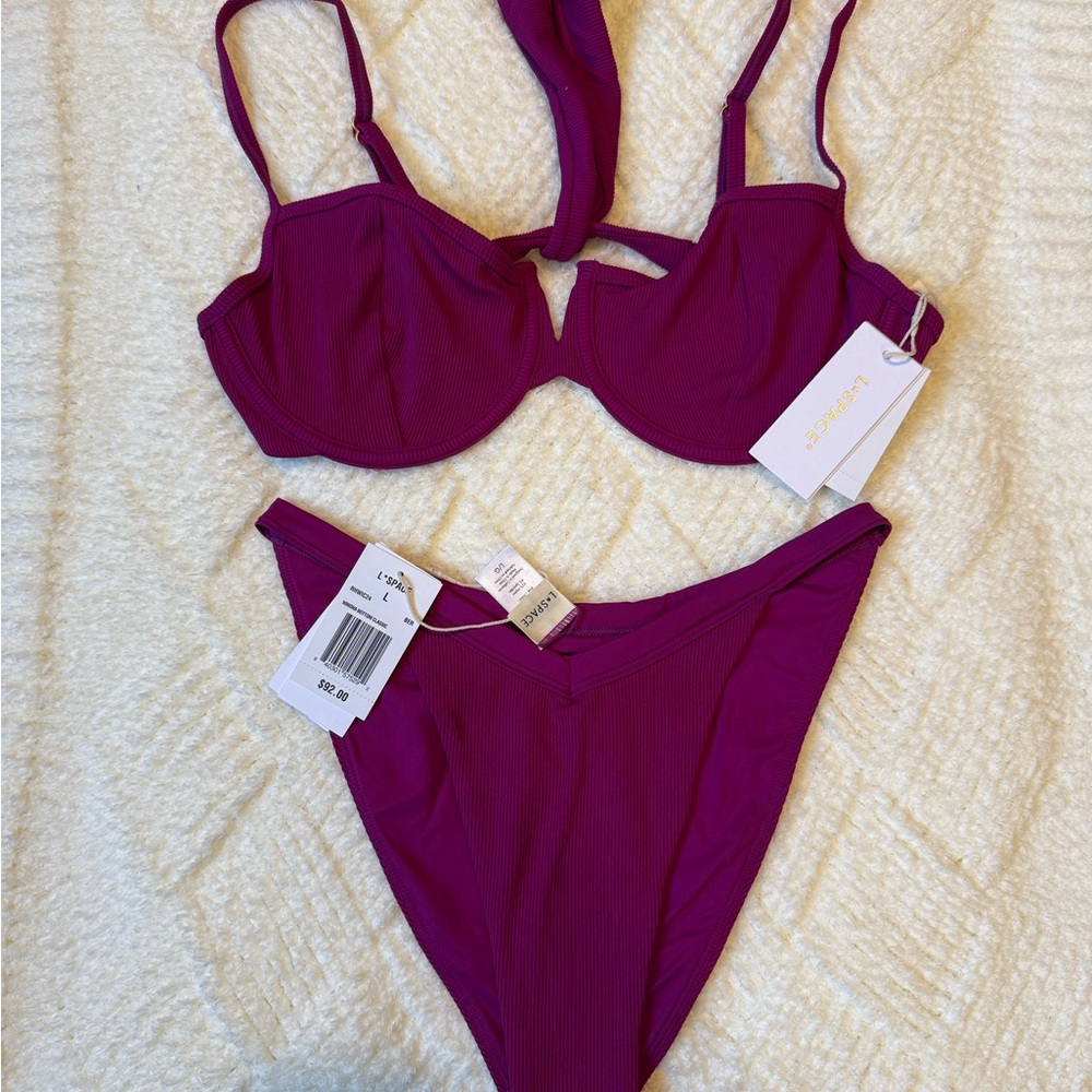 L*Space Hunter Bikini Top and Winona Bottoms